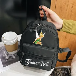 Kawaii Disney Tinker Bell Women's Backpacks New Nylon Causal Bag Back To School Female Travel Backpack Ladies Fashion Backpacks