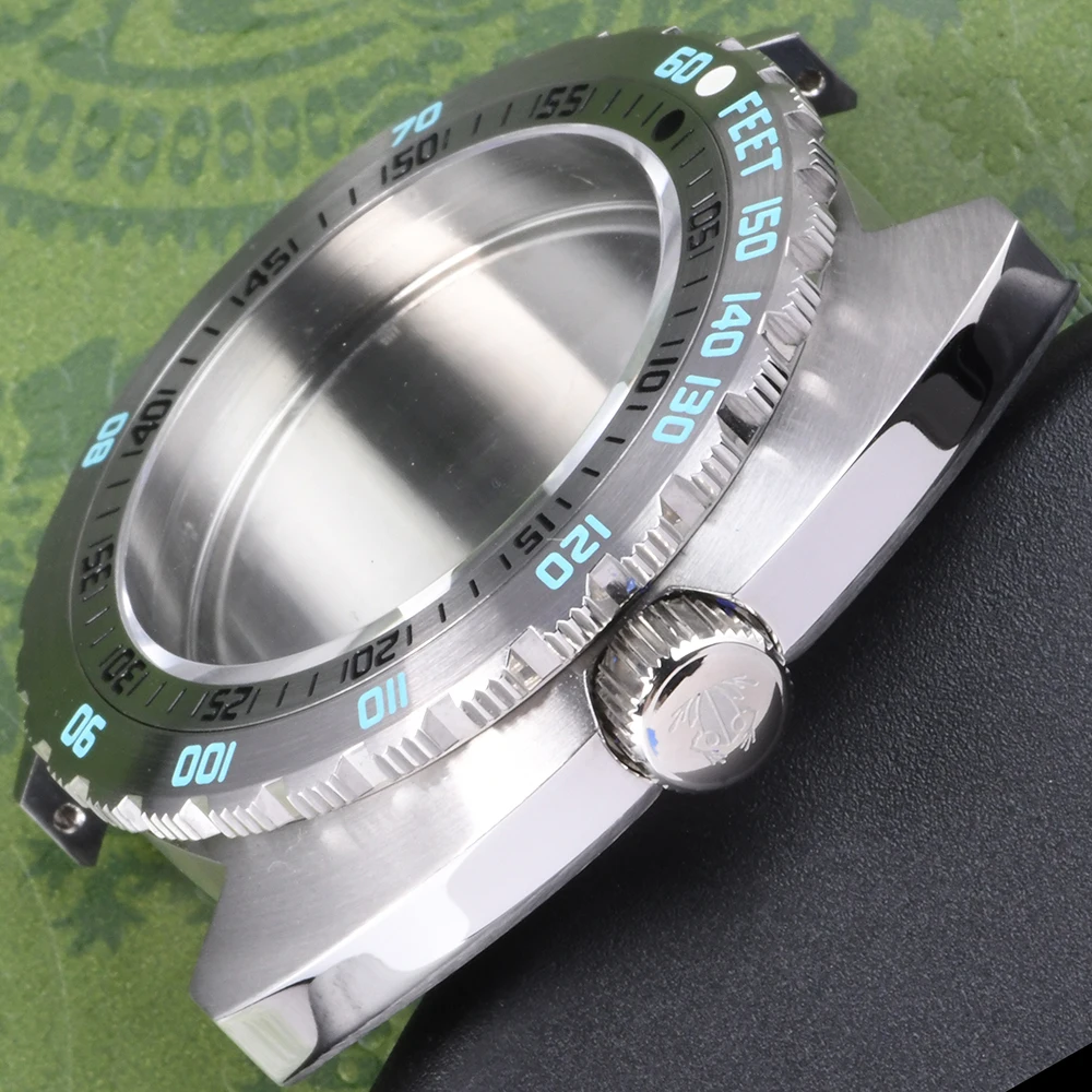 

Корпус для часов HEIMDALLR 3.0 O'clock из нержавеющей стали с сапфировым стеклом для автоматического механизма NH35 36, дайверские часы с суперлюминесцентным покрытием C3.