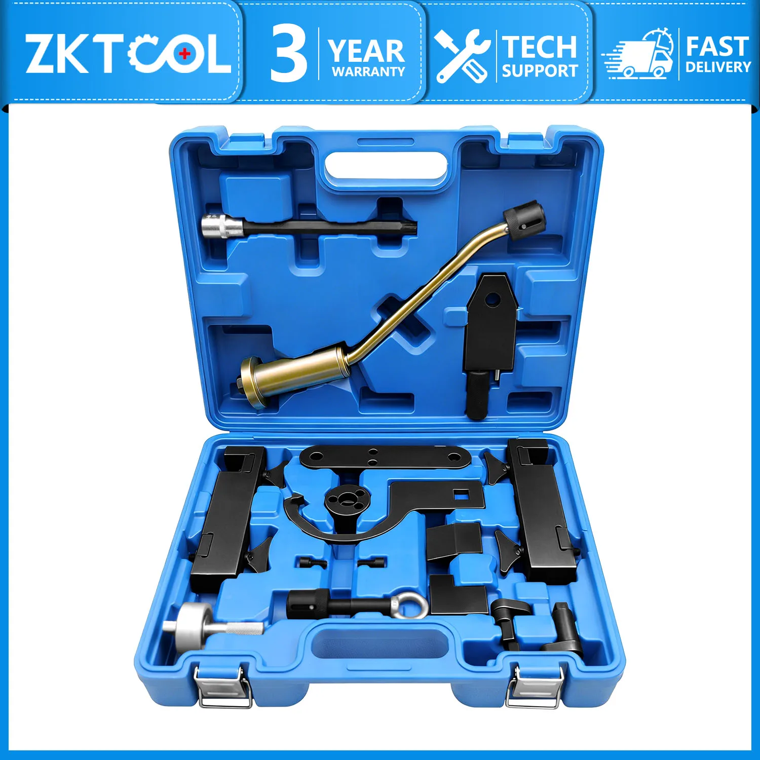

Professional engine timing tool kit for Land Rover Jaguar 5.0/3.0T Range Rover 5.0T, Discovery 4,Jaguar XF and XJ petrol engines