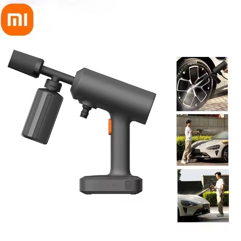  Xiaomi Mijia Wireless Car Washer 2 160L/h Large Water Volume Efficient Flushing High Pressure Wireless cleaning 2000mAh 