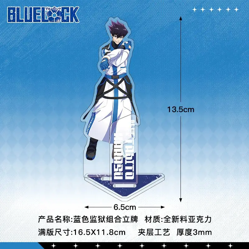BLUE LOCK Acrylic Stand Figure Nagi Seishiro Mikage Reo Anime Peripheral Fashion Creativity Football Series Desktop Ornament view 5