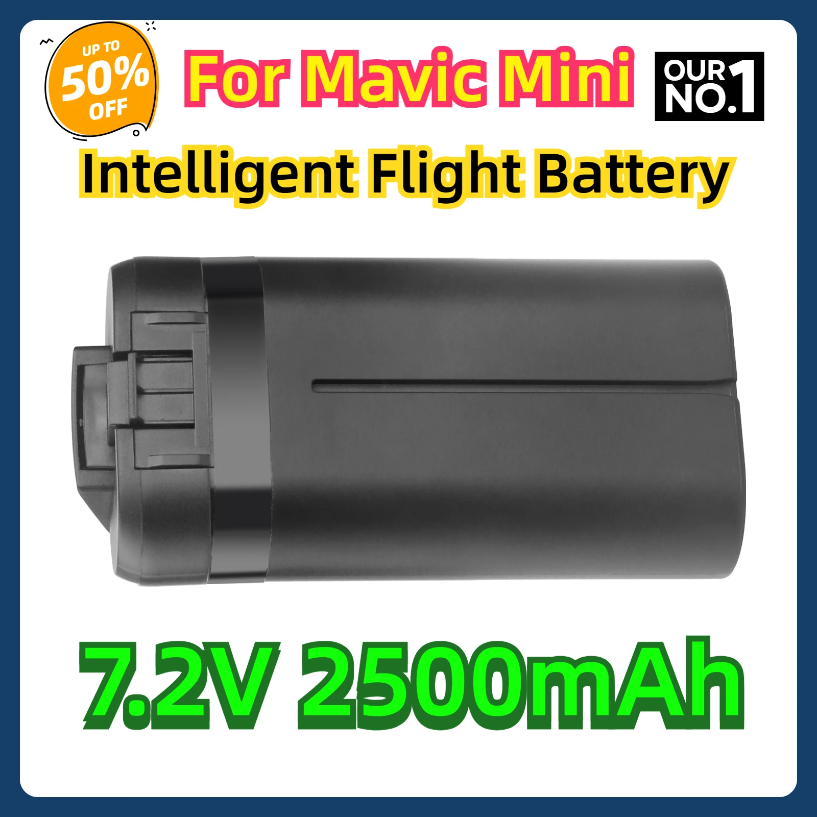 For Mavic Mini Intelligent Flight Battery Compatible Mavic Mini Drone Accessories 2500mAh