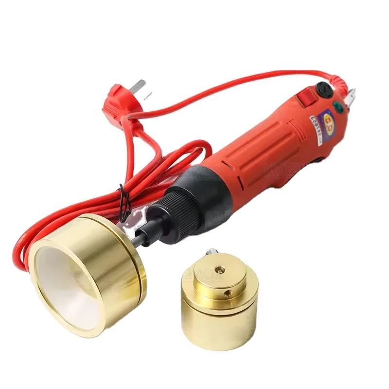 

Food & Beverage Plastic and Wood Bottles with Pump for Electric Hand-held Semi-Automatic Capping Machine
