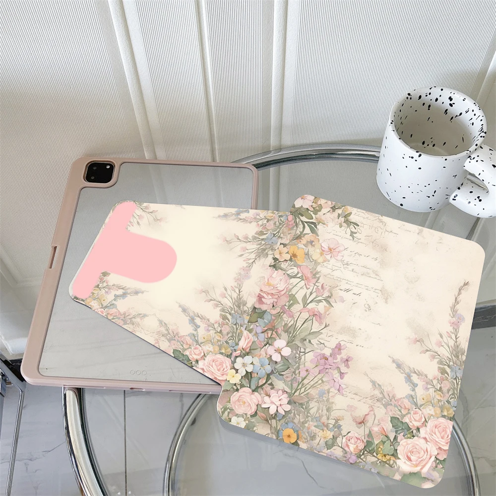 

360 ° Rotating Foldable Case to Easily Protect Your Pad: Compatible with iPad Air 6,Air 5,4,10,2024,air m3/a16 2025