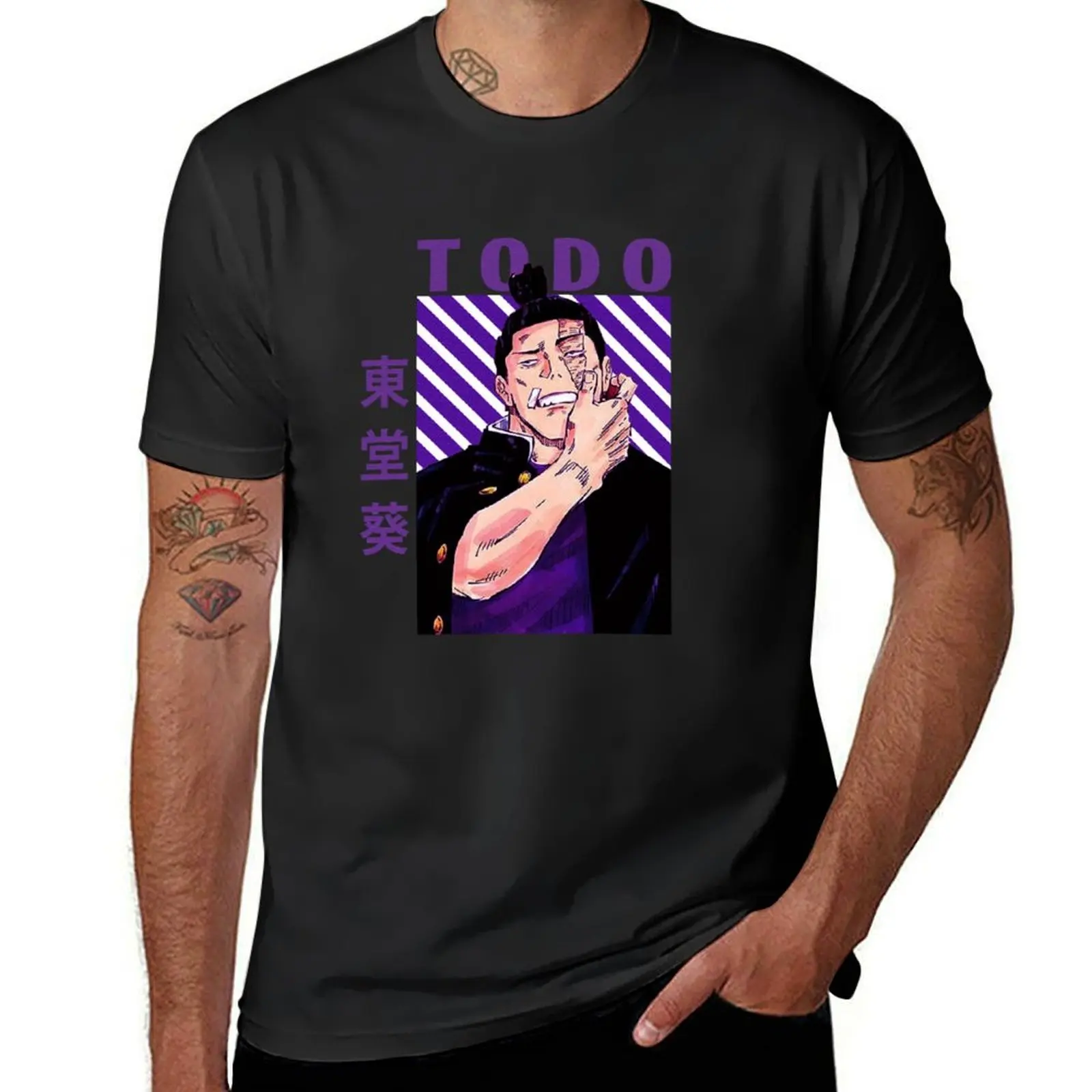 

todo aoi Jujustsu no kaisen T-Shirt shirts graphic tees Funny t-shirt street wear men t shirts high quality