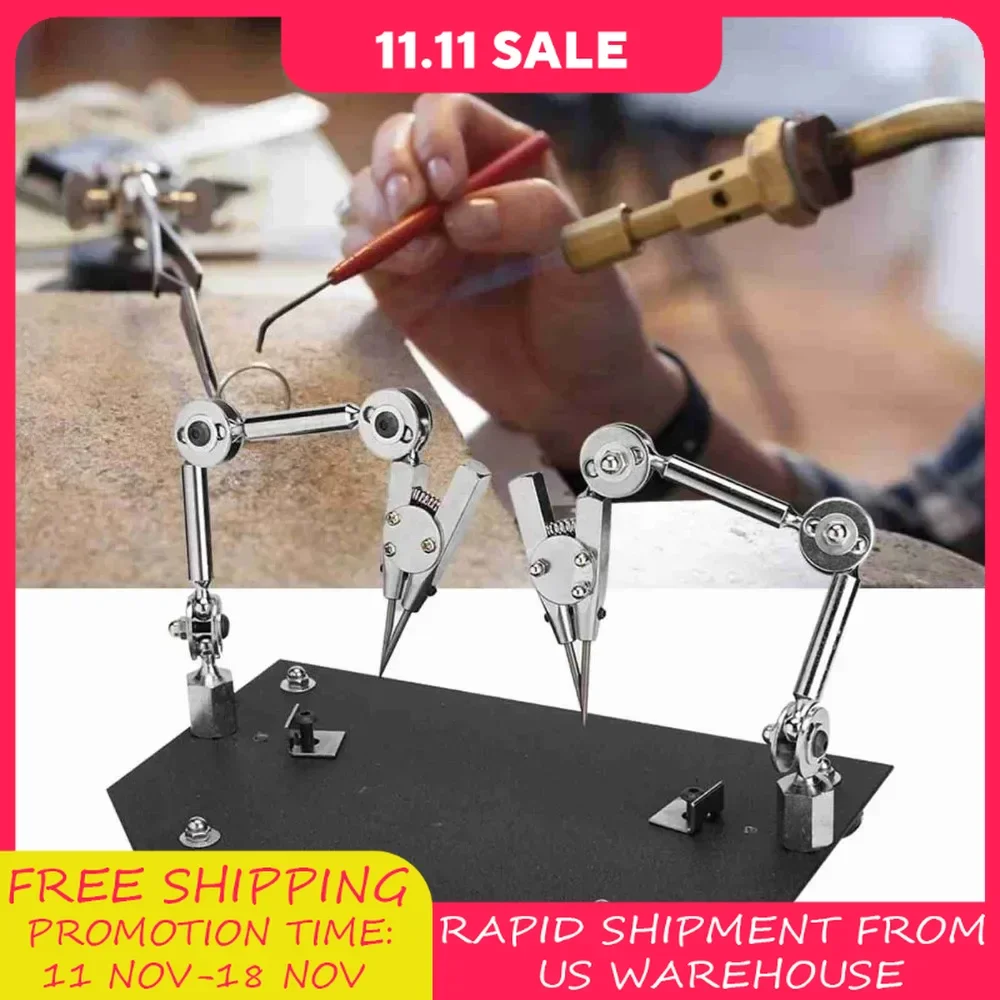 Auxiliary Welding Work Clip Jewelry Welding Fixture Table Clip Clamp for Soldering Repairing