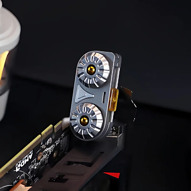 OWL EDC Fingertip Slide Fidget Spinner Edelstahl Ratsche Spaß Erwachsene Büro Stressabbauendes und entspannendes Spielzeug Geschenk