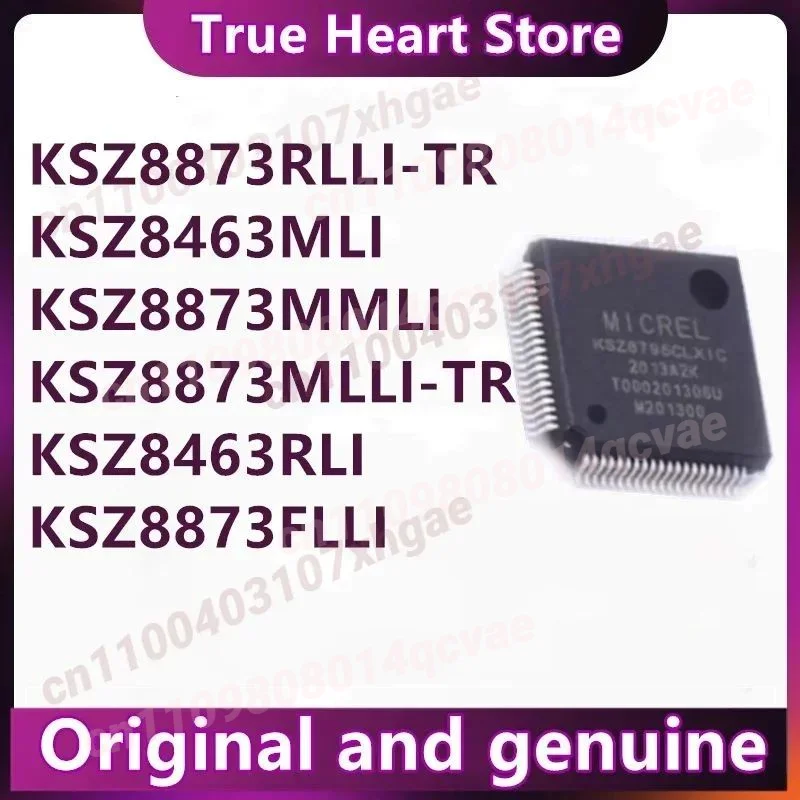 

KSZ8463RLI KSZ8463MLI KSZ8873FLLI KSZ8873MMLI KSZ8873RLLI-TR KSZ8873MLLI-TR LQFP64 Ethernet-контроллер IC-чип в наличии