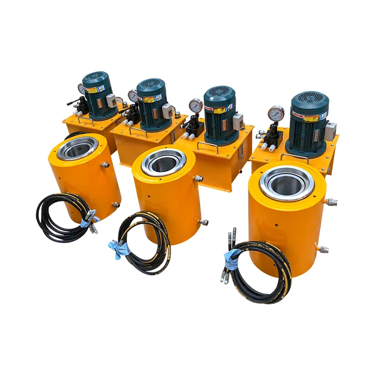 

Hollow Hydraulic Jack Cylinder 200-600Ton for Prestressed Strand
