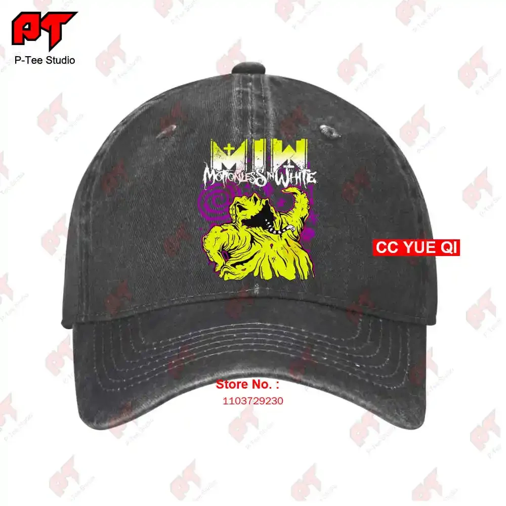 Motionless In White Merch Oogie Boogie Baseball Caps Truck Cap QOBV