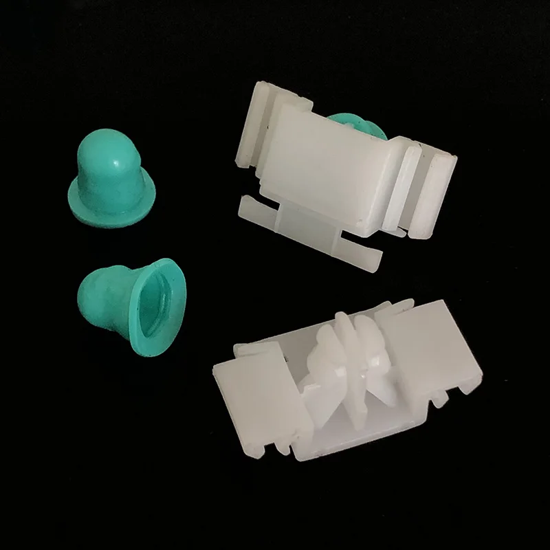 Door Bump Strip Fasten Clips Exterior Side Trim Moulding For BMW E36 318Ti M42 M3 325is 1992-2000 51132251394 With Rubber Boot