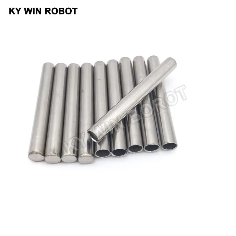 10 sztuk/partia czujnik temperatury PT100 DS18B20 obudowa ze stali nierdzewnej rurki osłonka ochronna 6*50mm komponenty elektroniczne IC