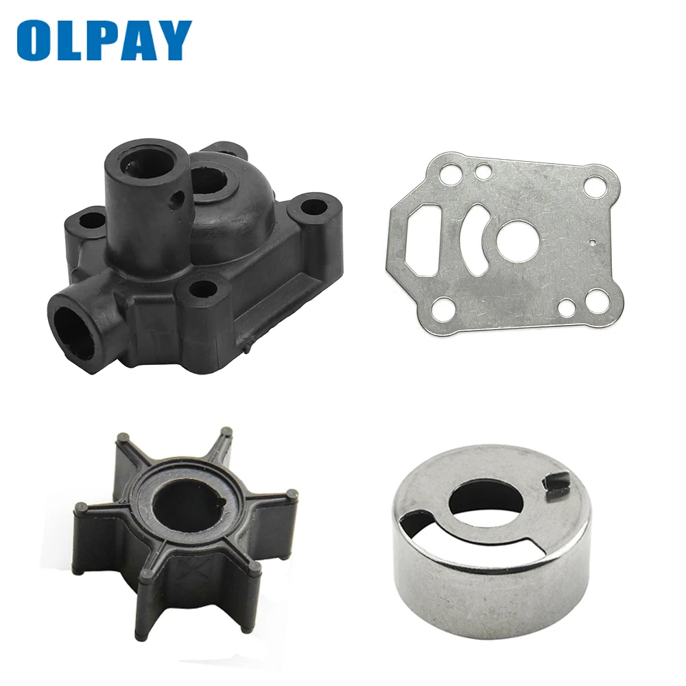 369-65011-0 Water pump kit 4HP 5HP For Tohatsu For Hangkai For Parsun 5HP 6HP 2 Stroke For Mercury 4HP 5HP 47-16154 369-65021 36