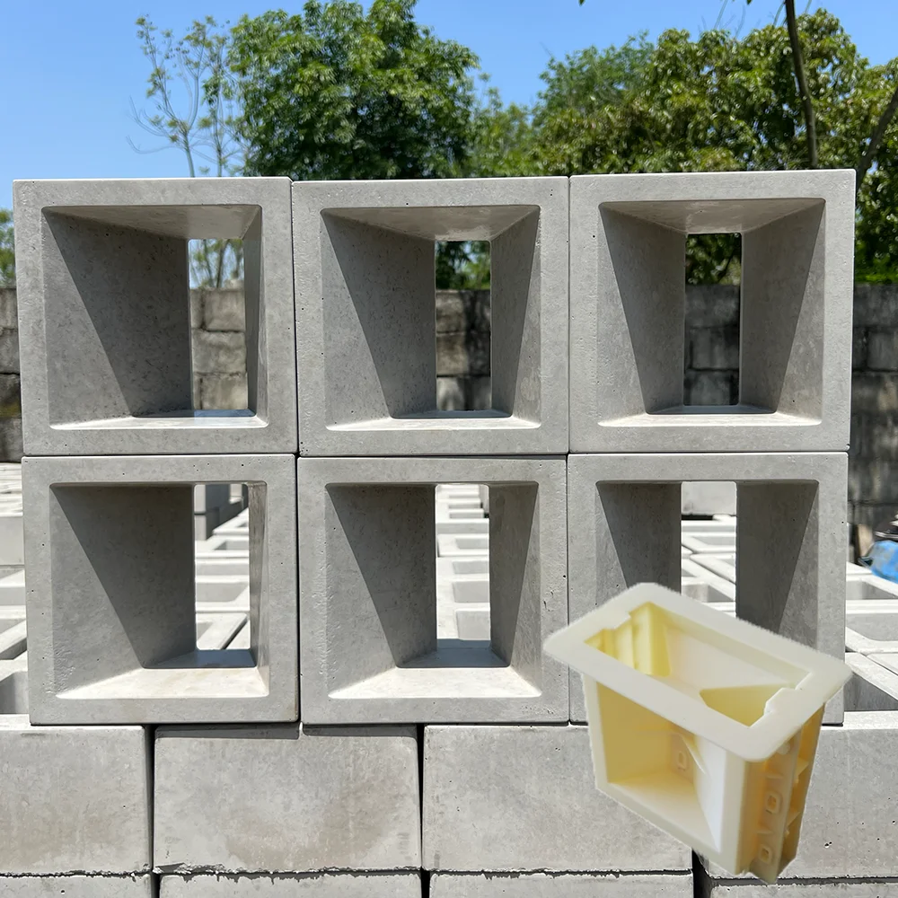 

Цемент Интернет-знаменитости, полый кирпич, пластиковая форма, полый кирпич, декоративная стена, двусторонняя полая 20, 20, 10 см для фестиваля