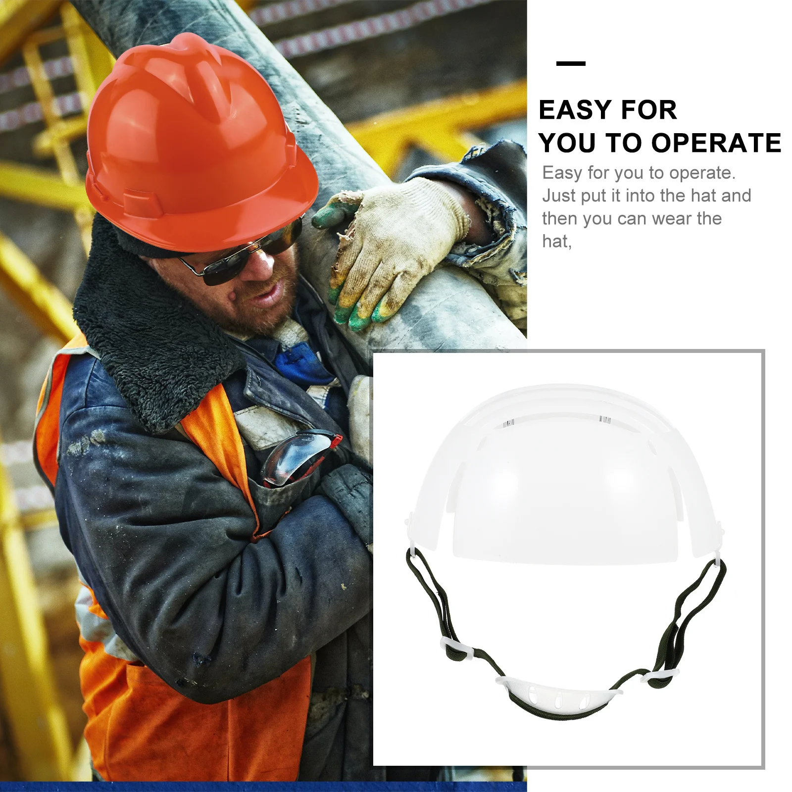 قبعات عالمية قابلة للصدمات، حماية رأس آمنة وقوية ممتازة للعمل في الهواء الطلق، قبعة بيسبول رياضية قابلة للتنفس