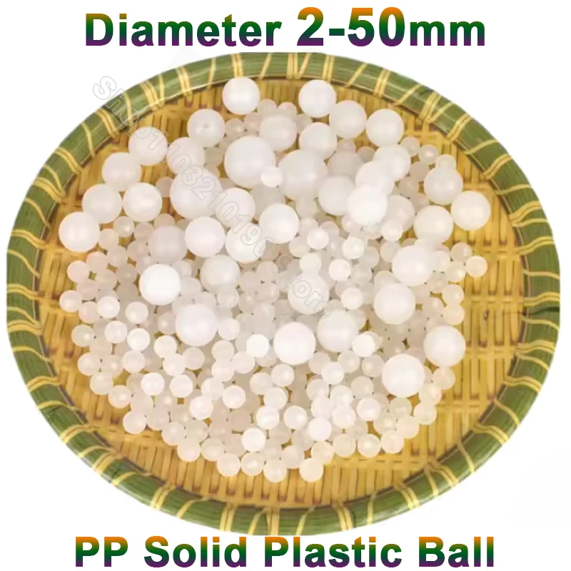 

1-100Pcs PP Plastic Ball Rolling White Solid Polypropylene Balls 2,2.381,2.5,3,3.175,3.5,3.969,4,4.5,4.763,5,5.556,6,6.35,7-50mm