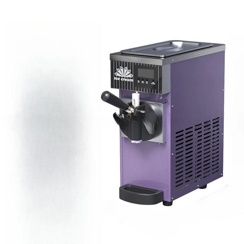

commercial small vertical cone ice cream machine, desktop three color ice cream machine