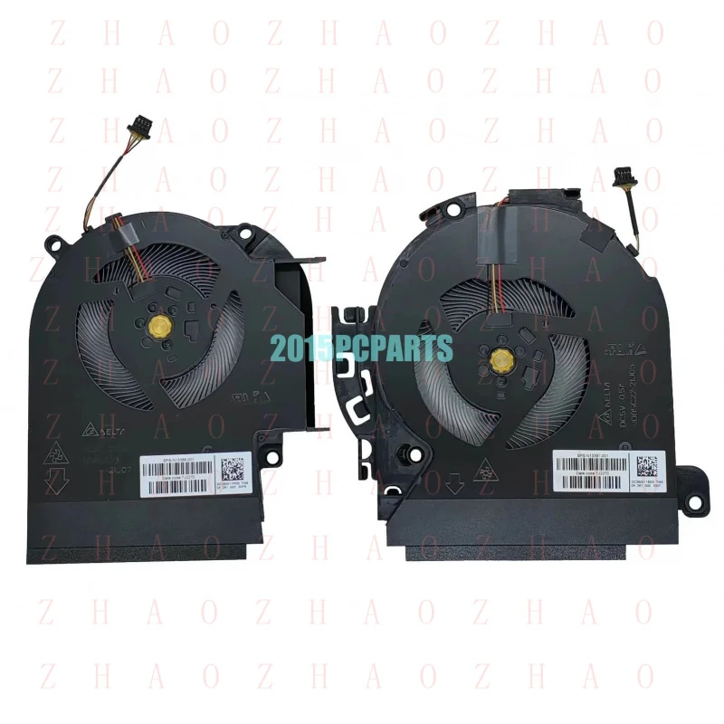 

L+ New for HP Envy 16-H0112NR 16-H1023DX 16-H1047NR 16-H1053DX TPN-C159 CPU / GPU Fan