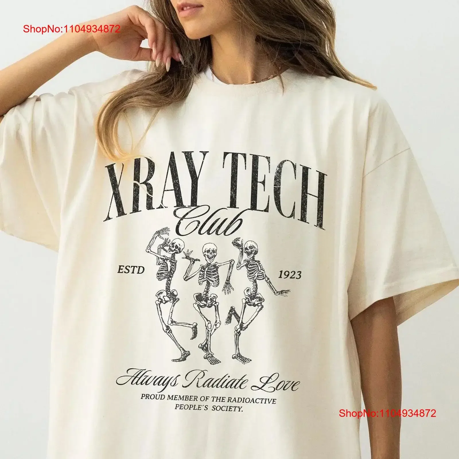 

Xray Tech T Shirt Funny Rad for Radiographer Radiology Crewneck X Ray Technician Grad vintage Washed designer clothes Soft