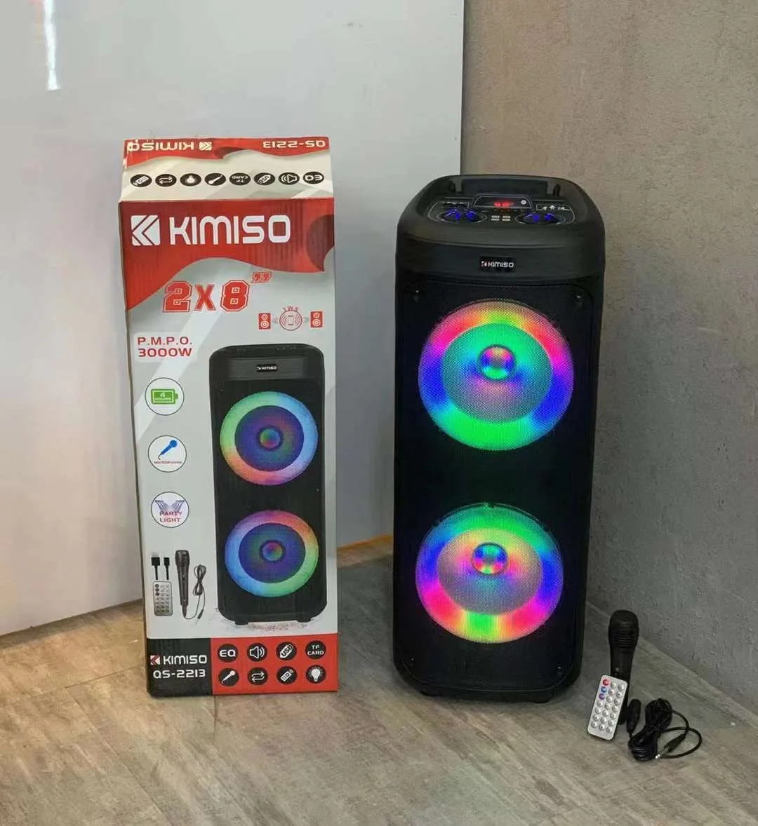 

KIMISO QS-2213 New BT Speakers Multimedia Audio Oem Customized Logo Subwoofer Wireless Home Theatre System