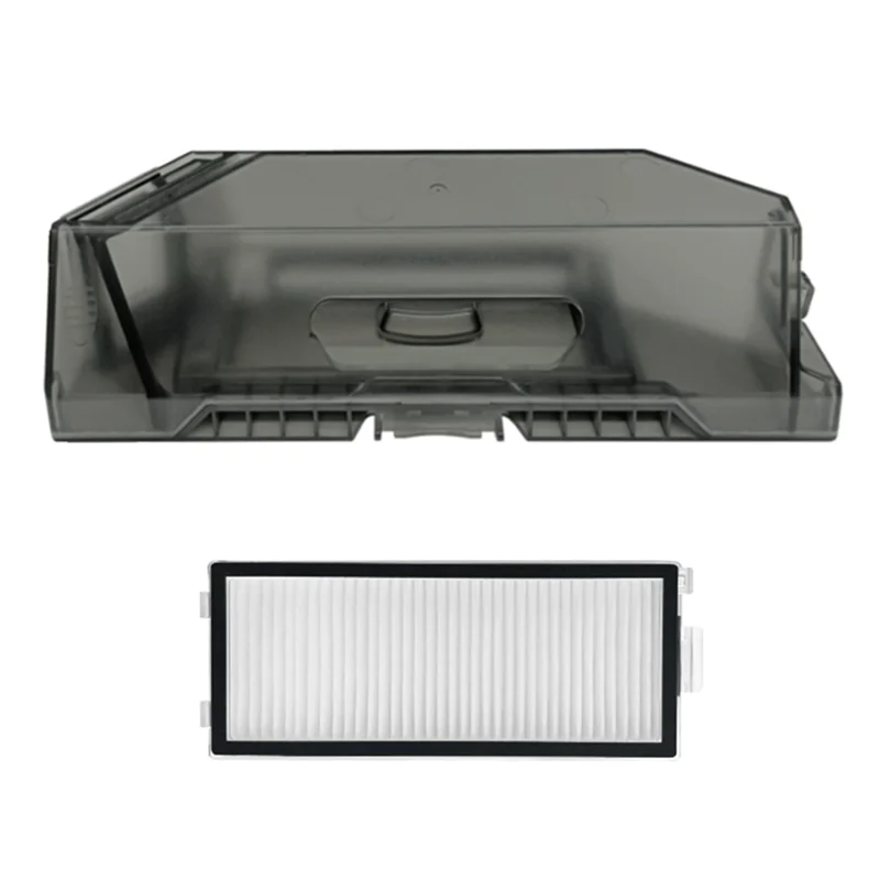 AB43-Roborock P10S プロ/V20 ロボットダストボックスフィルター付き掃除機交換アクセサリーダストゴミ箱部品