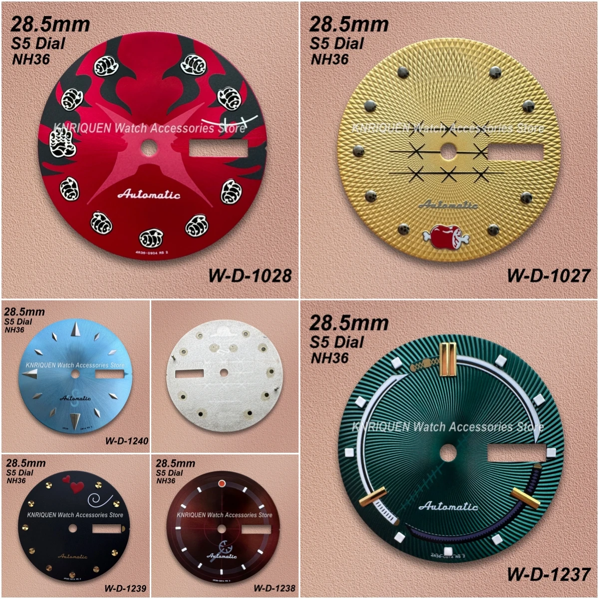 28.5Mm S5 Logo Dial…