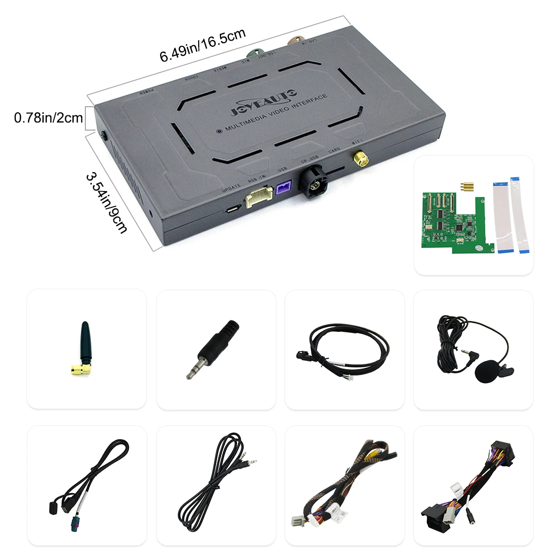 Joyeauto Wireless Android Auto CarPlay Box Mirroring dello schermo per Porsche PCM3.1 Cayenne Panamera Macan Boxster 911 Carplay