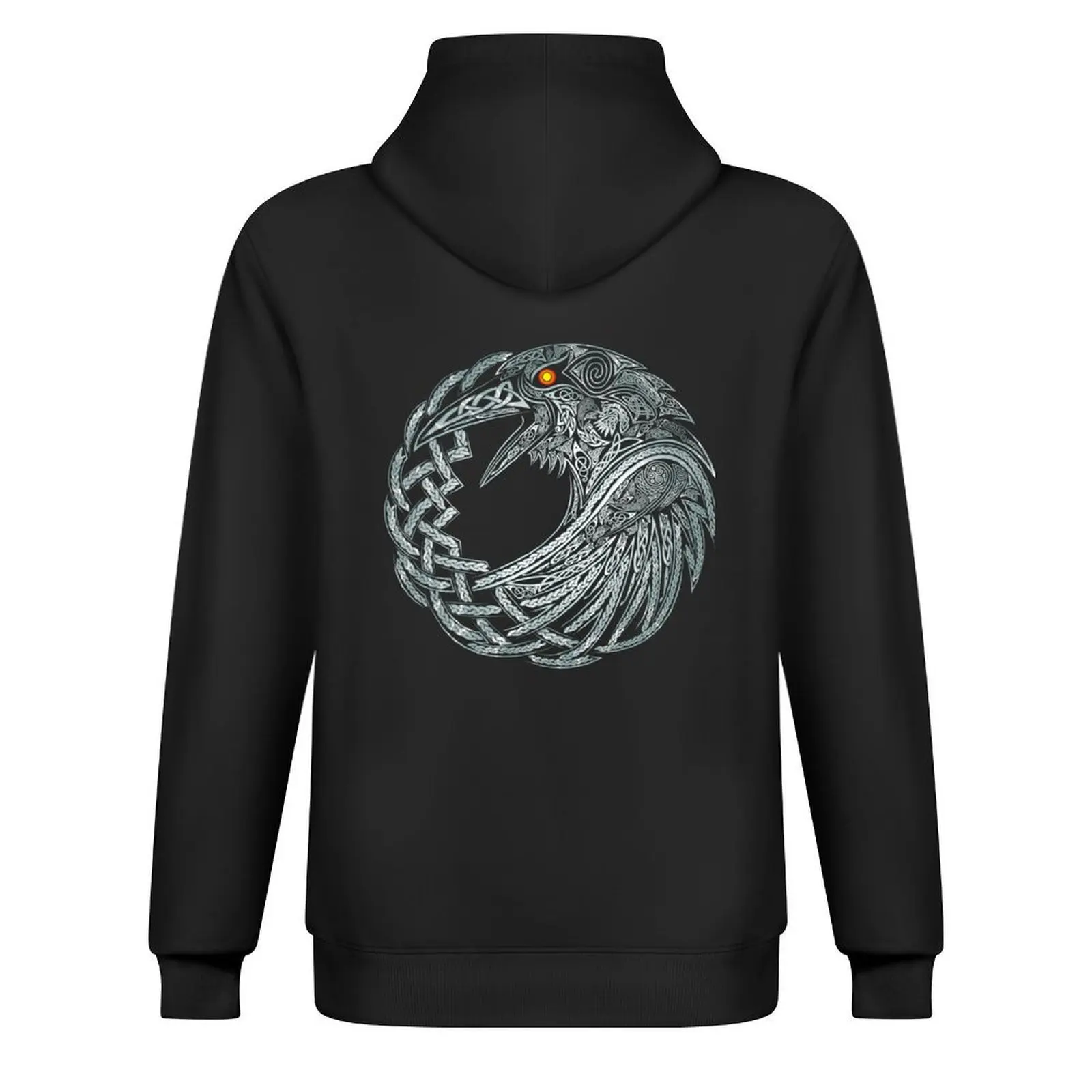 Celtic Raven Hoodie men's clothes hooded shirt anime clothing men's autumn clothes new hoodies and sweatshirts