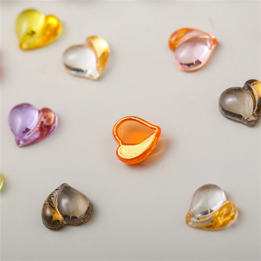 3d niedliche Maniküre dekorative Nägel Nagel aufkleber stark und robust einfach zu bedienen herzförmig nicht leicht zu fallen