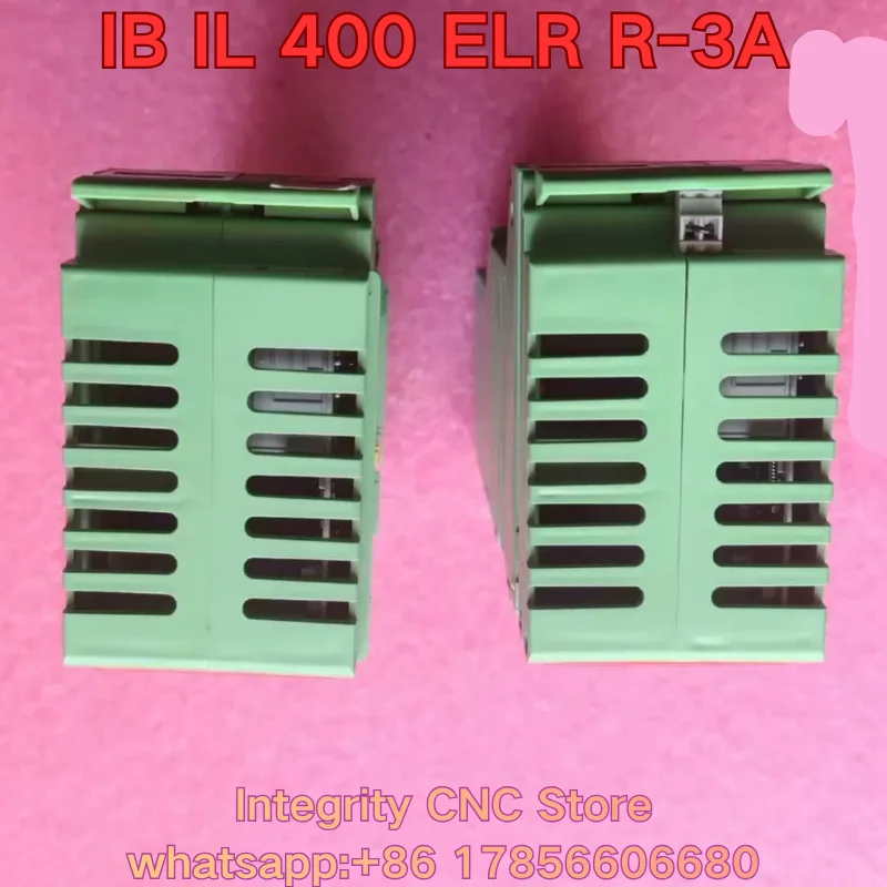 Second-hand IB IL 400 ELR R-3A PLC module 2727378 functional test is normal