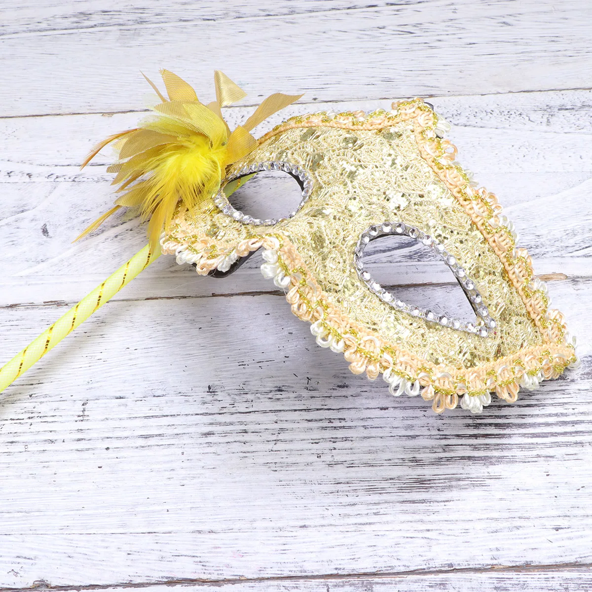 

Handheld Lightweight Lace Masks for Masquerade Party Black Halloween Costume Accessory Cosplay Mask Selfie Photos