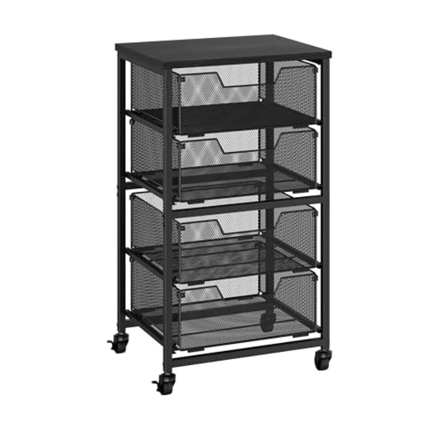 Rolling Cart With -…