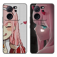 Zero Two Darling in the FranXX Case For Xiaomi 13T Pro 12T 12 11 Lite NE 11T Pro 5G Redmi Note 12 Pro 11 Pro Plus 12S 11 10S Pro