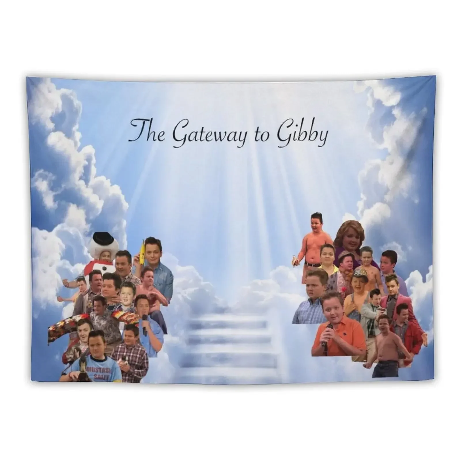 Gibby Heaven - Icarly Tapestry Funny Wall Decorations Tapestry