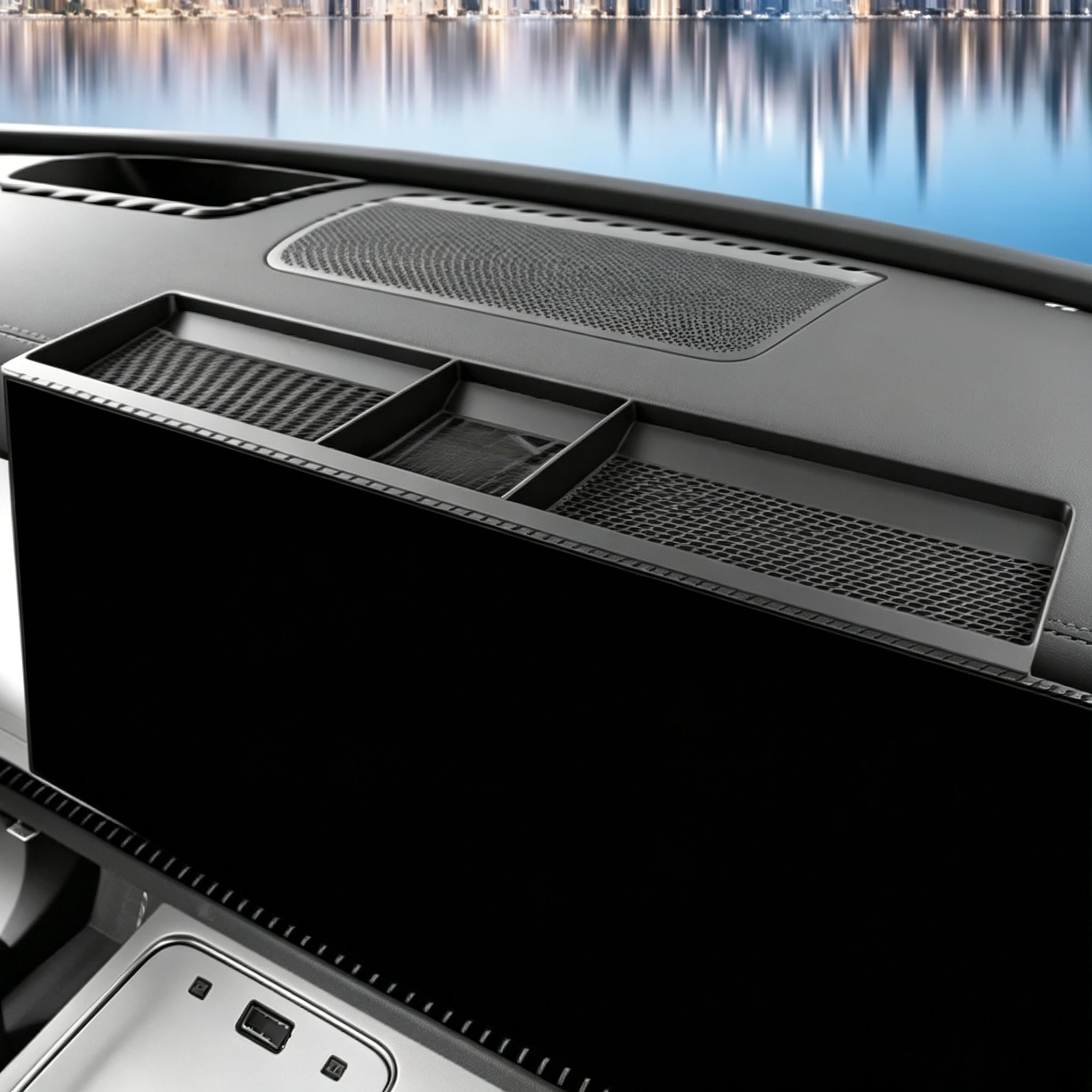 Rear Screen Storage Box Dashboard Navigation Storage For Volkswagen ID. Era 9X 2026 Interior Accessories