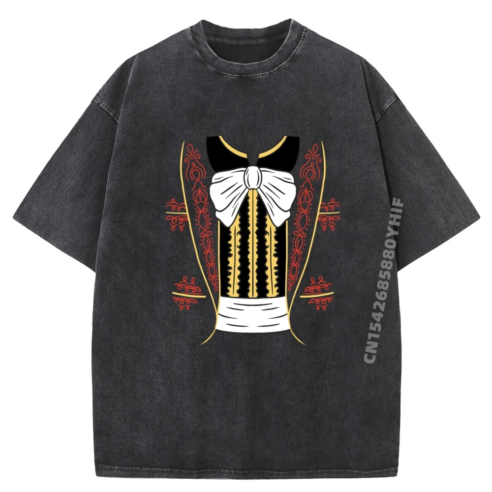 

Mariachi Charro Mexican Cinco De Mayo Costume Graphic Shirts Men Leisure Washed Camisetas De Hombre Vegan