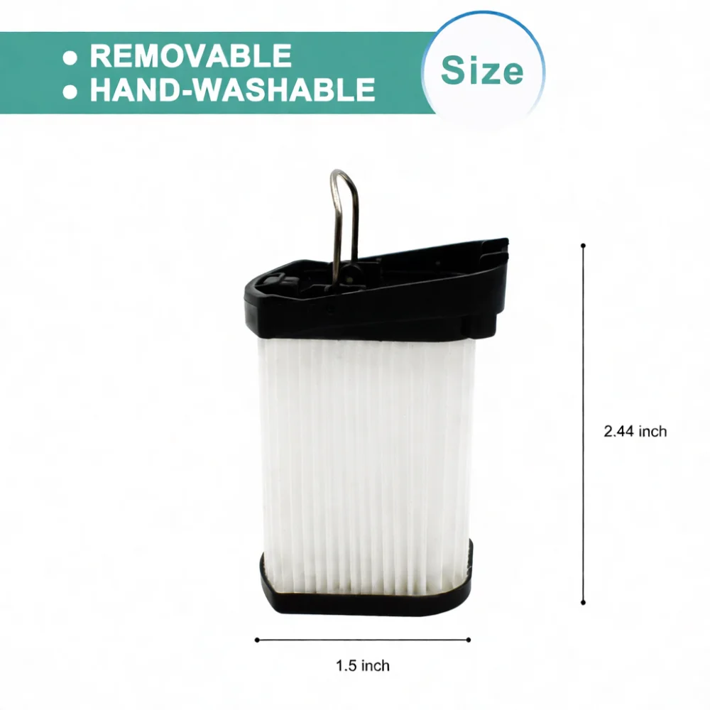 Vacuum Cleaning Spare Part Filter For Shark WV401BL WV401PK WV403BR Replacement Component Durable Filtration Hardware Unit