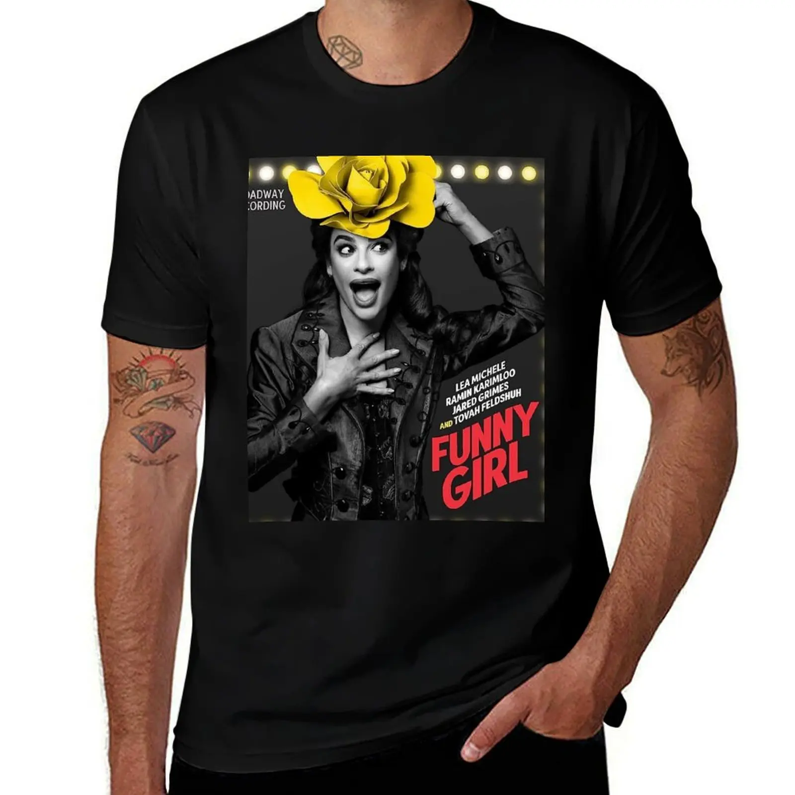 

funny girl lea michele T-Shirt Essential Solid Color T-Shirt