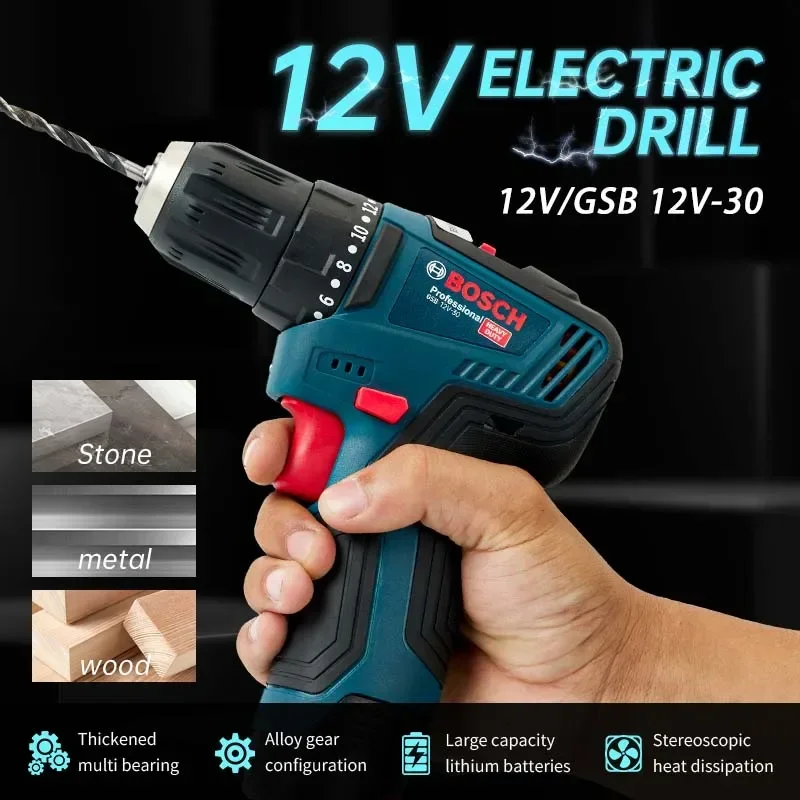 

Bosch GSB-12-V30 Compact Brushless Impact Driver Indoor Wall Woodworking Installation Hand Tool