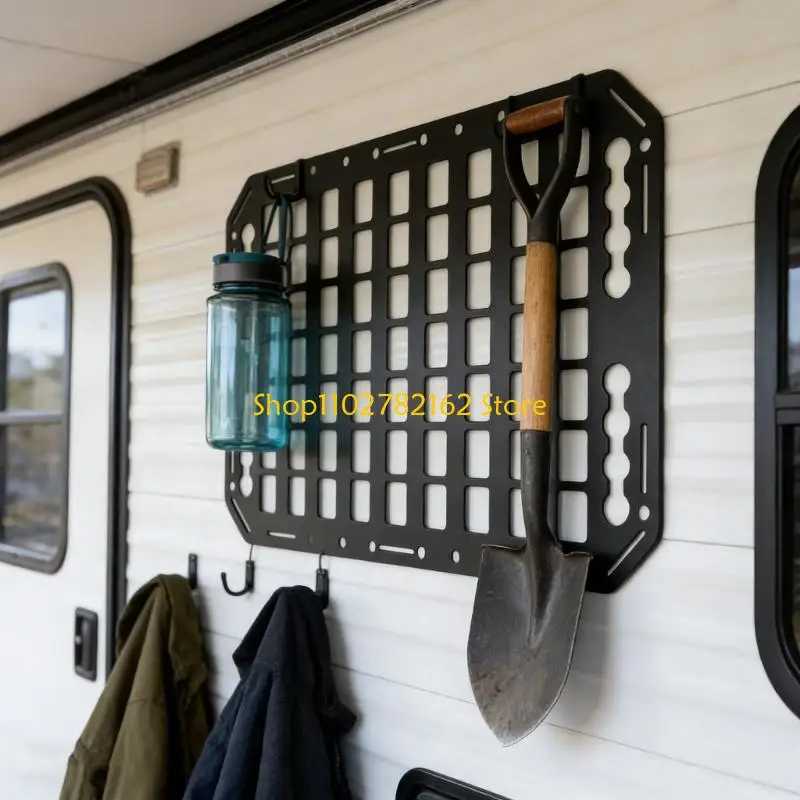 547B Rusts Metal L Track Storage Solution For Efficient Space Utilization
