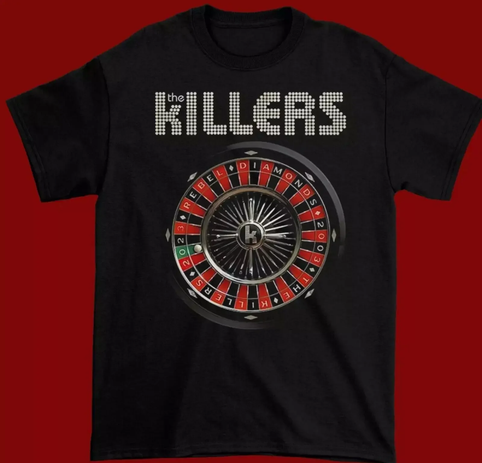 Rebel Diamonds The Killers Song Gift fans All size Black unisex Shirt