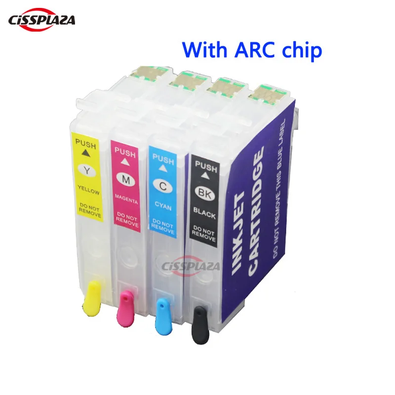 CISSPLAZA 16XL Refill ink cartridge compatibe For Epson WF-2530 WF-2010 WF-2510 2540 WF-2630 WF-2650 WF-2750 WF-2660 with ARC