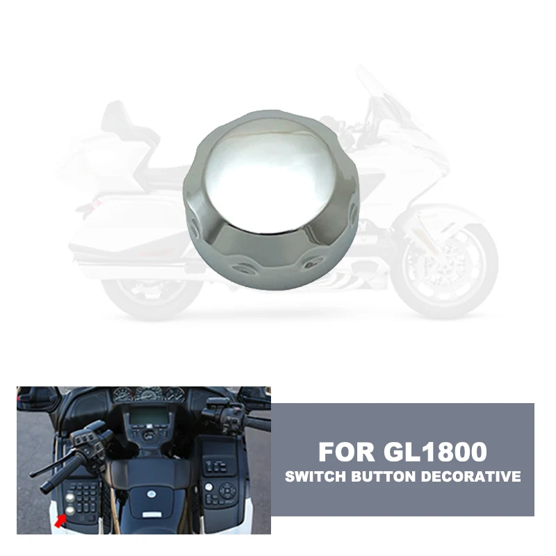 

Декоративная кнопка переключателя для Honda Goldwing 1800 GL1800 GL 1800 2001-2011 2009 2010