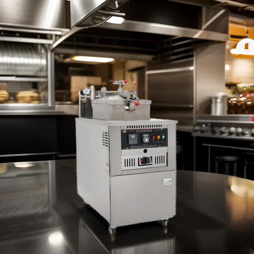 Commercial Pressure Fryer Electric Industrial Fried Chicken Express Fryer Machine