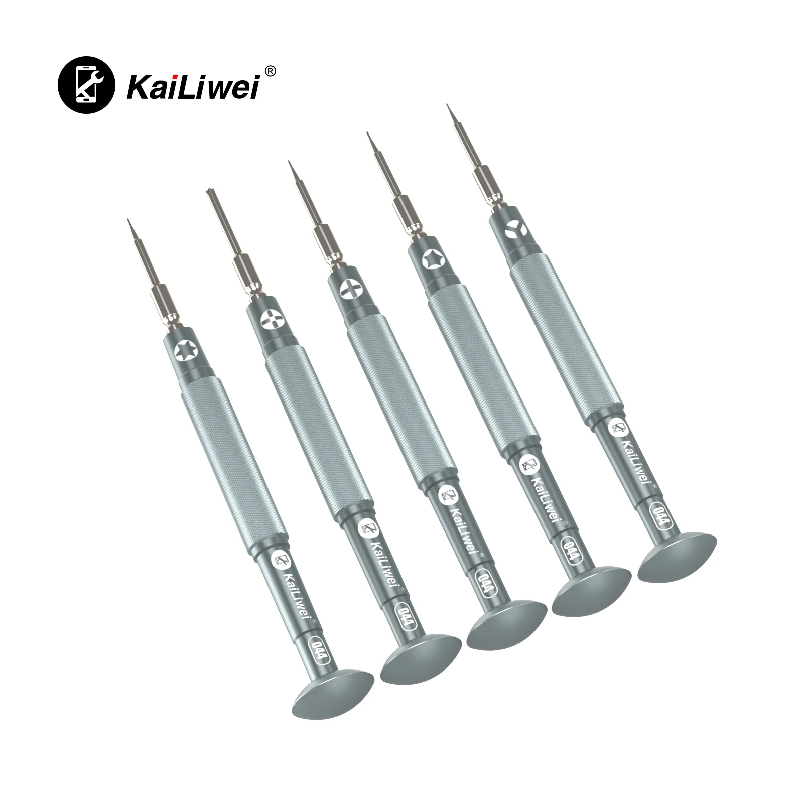 KAILIWEI 5Pcs Screwdriver Set High Precision For iPhone Samsung Huawei Phone Disassembly Opening Repair Bolt Driver Tools Kit