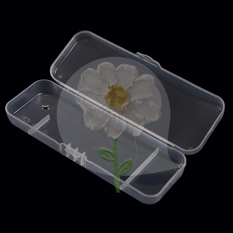 Transparent PP Plastic Shaver Storage Box Portable Men Razor Protective Carry Case