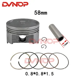 58mm Piston Kit For Honda Sonic125 CBR125 Sonic CBR 125cc 13101-KGH-900 Engine Parts