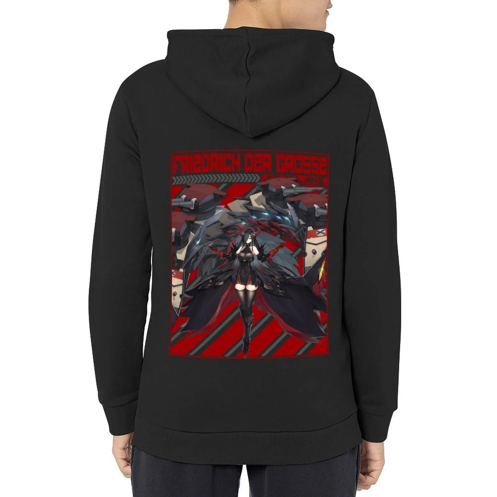 

AZUR LANE FRIEDRICH DER GROSSE Hoodie aesthetic clothing anime clothes korean style clothes autumn jacket men hoodie