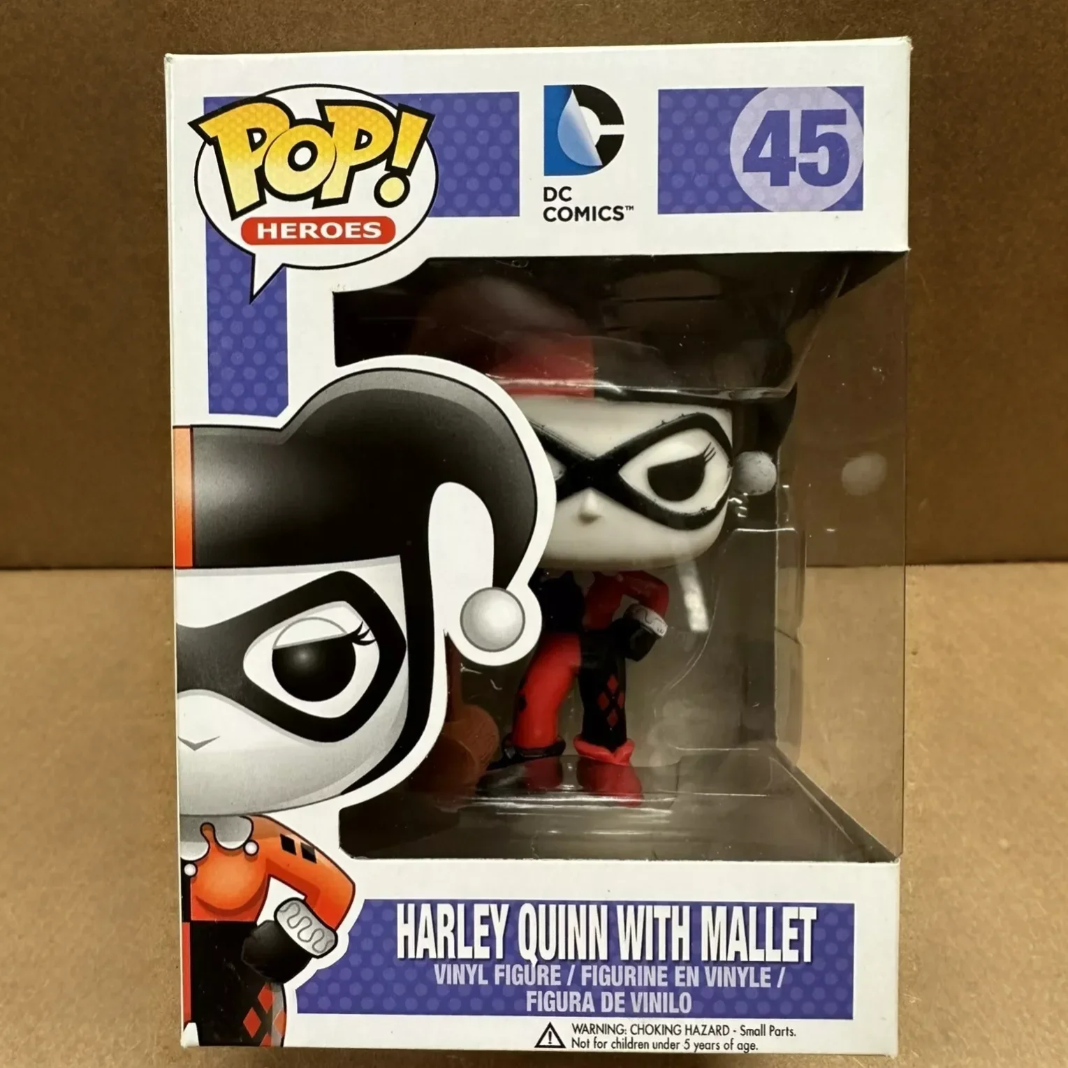 Harley Quinn with Mallet(Classic)45 Figures DC Comics Batman and Harley Quinn Funko Pop Limited Edition Collect Model Toy Gift - Image 3