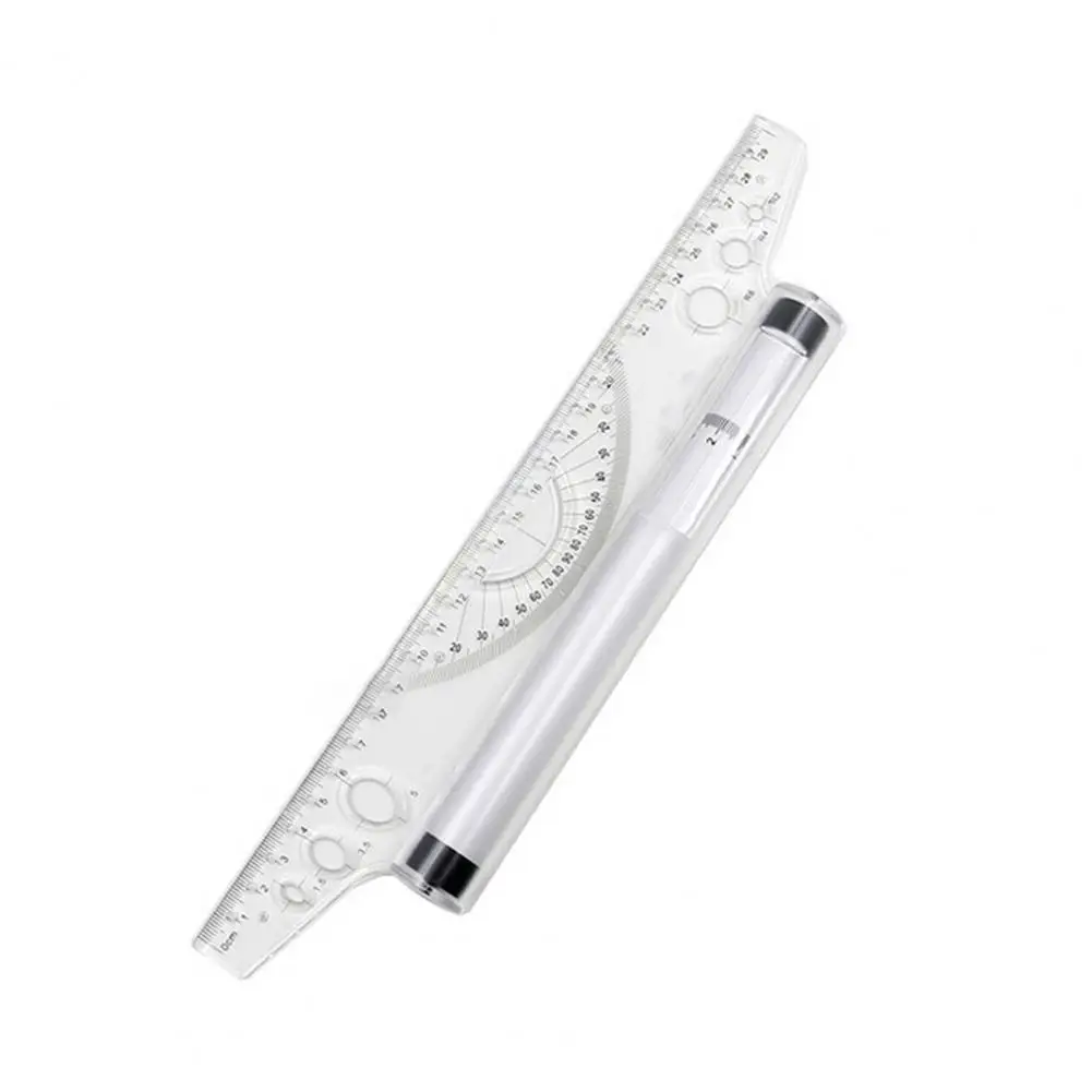 Stationary  Excellent Student Architect Parallel Ruler Universal Foot Drawing Roller Ruler Easy to Use   for School